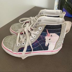 Girls Vans Unicorn Hightop Sneaker